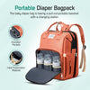 Baby Fusion On-the-Go Stylish Diaper Backpack