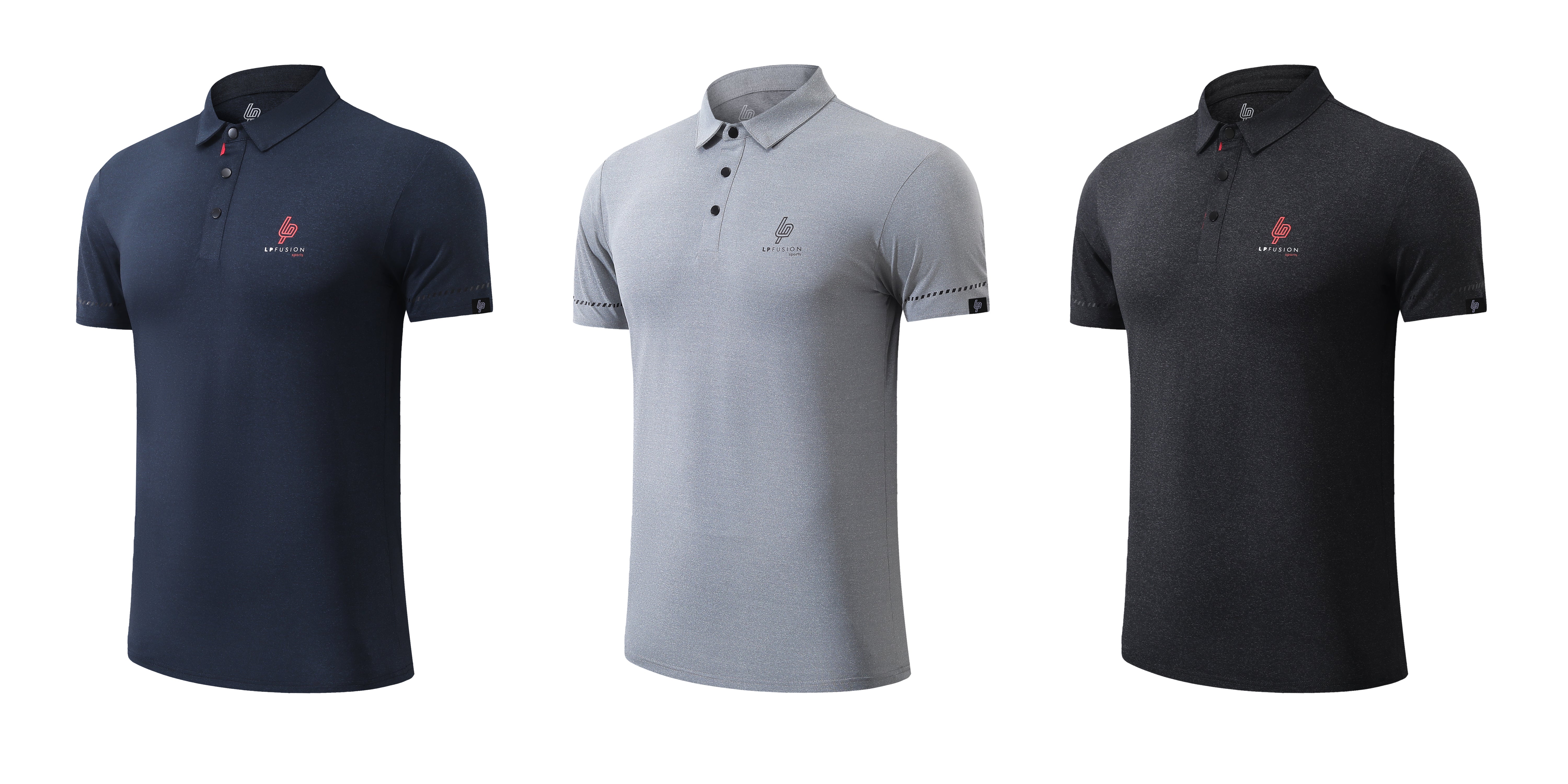 LP Fusion AeroTech Performance Polo T-Shirt