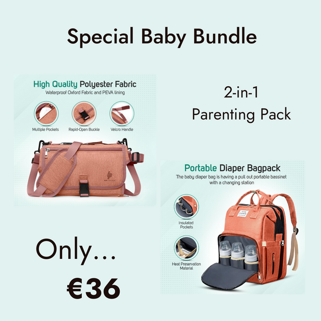 Baby Fusion Changing Backpack & Pad Bundle