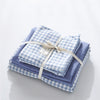 Cozy Cotton Checkered Bedding Set - Perfect for a Comforting Slee