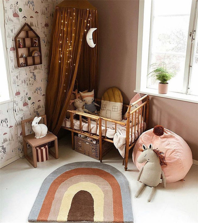 Rainbow Bedside Rug