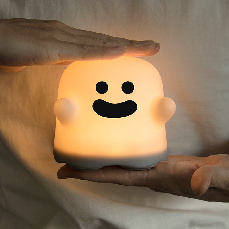 Silhouette Soft Glow - LED Silicone Ghost Nightlight