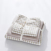 Cozy Cotton Checkered Bedding Set - Perfect for a Comforting Slee