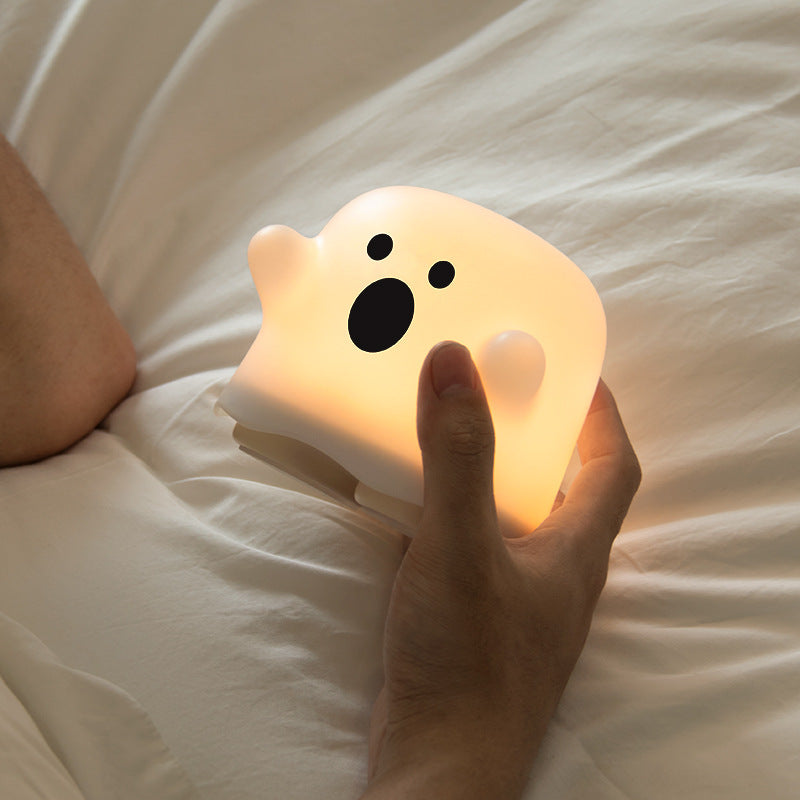 Silhouette Soft Glow - LED Silicone Ghost Nightlight