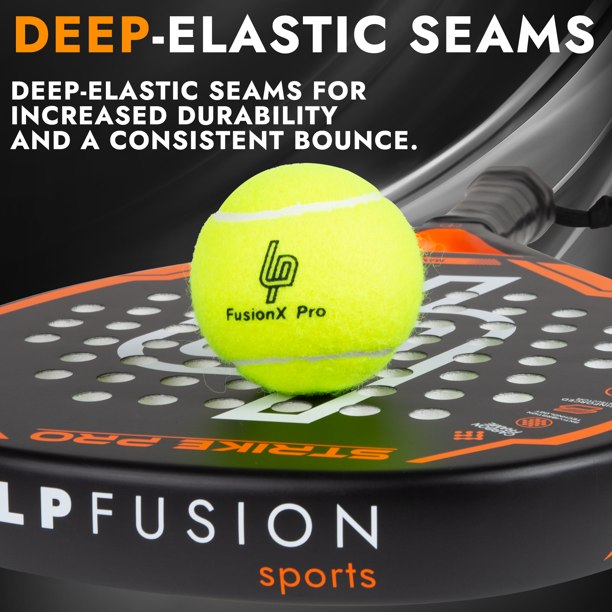 LP Fusion FusionX Pro Padel Balls