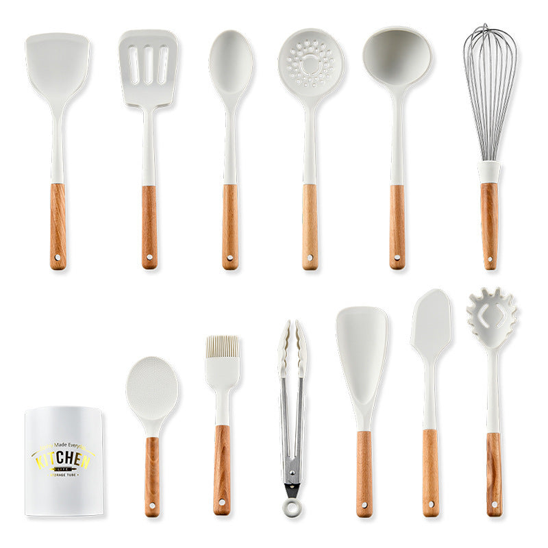 Silicone Kitchenware Set Cooking Spatula Spoon Kitchen Tool