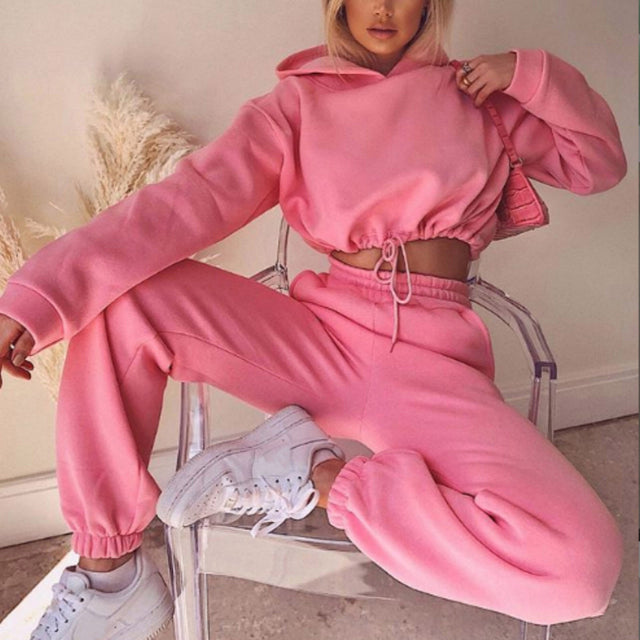 Women’s Two-Piece Hoodie & Jogger Set