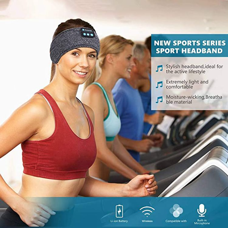 Sync Your Soundtrack to Your Workout: Bluetooth Sports Headband