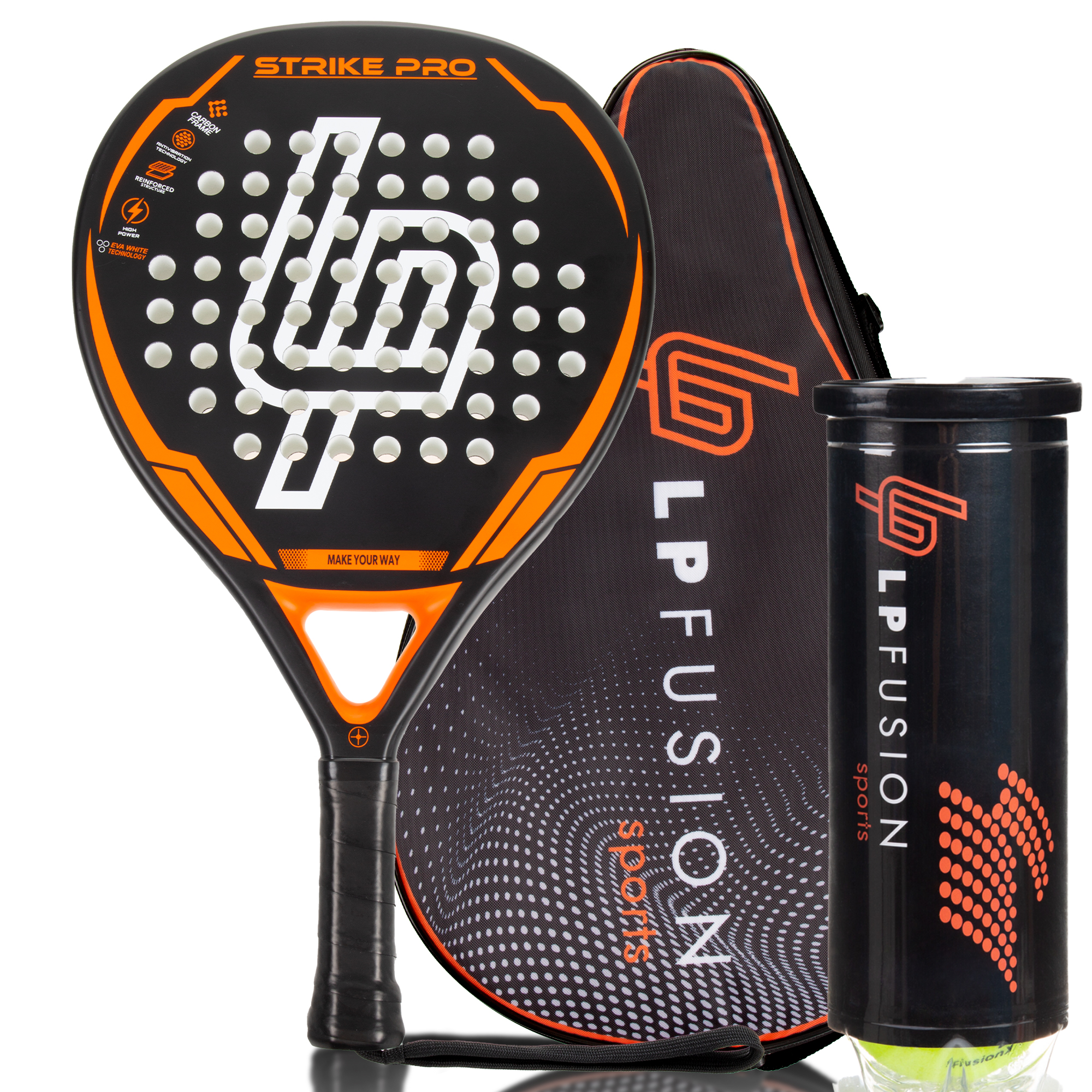 LP Carbon Strike Pro: The Powerhouse Padel Racket