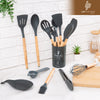 LP Fusion Home - 15-Piece Silicone Kitchen Utensil Set