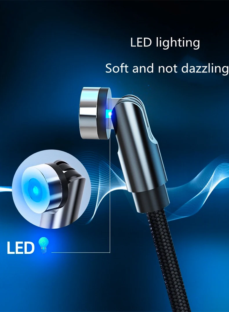 3-in-1 Magnetic Fast Charging Cable by LP Fusion - Versatility Meets Efficiency