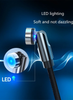 3-in-1 Magnetic Fast Charging Cable by LP Fusion - Versatility Meets Efficiency