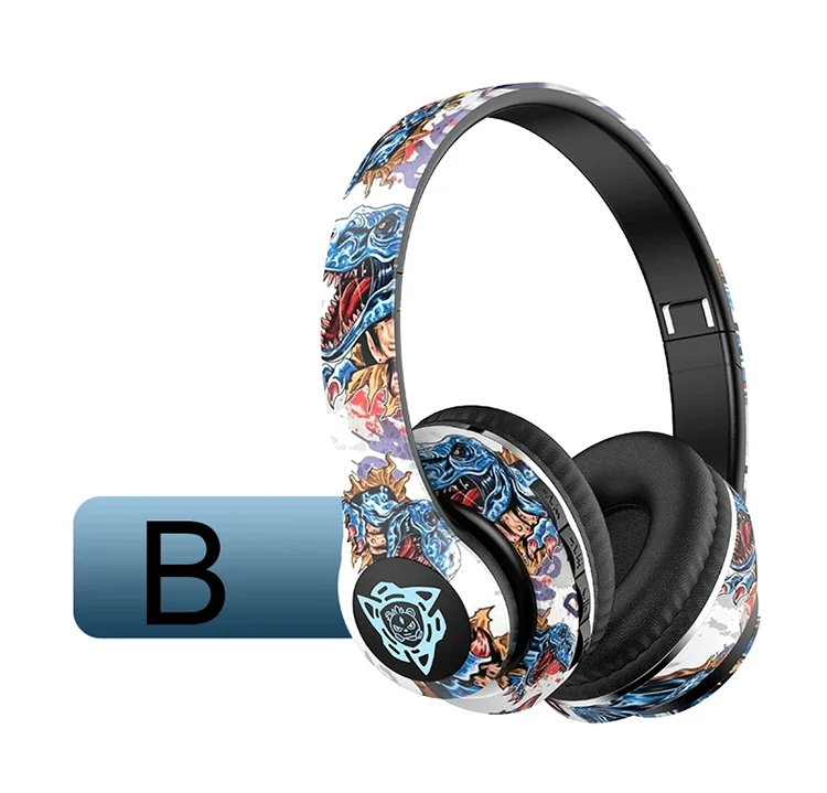 P35 Graffiti Wireless Gaming Headset – Immerse in Style and Sound