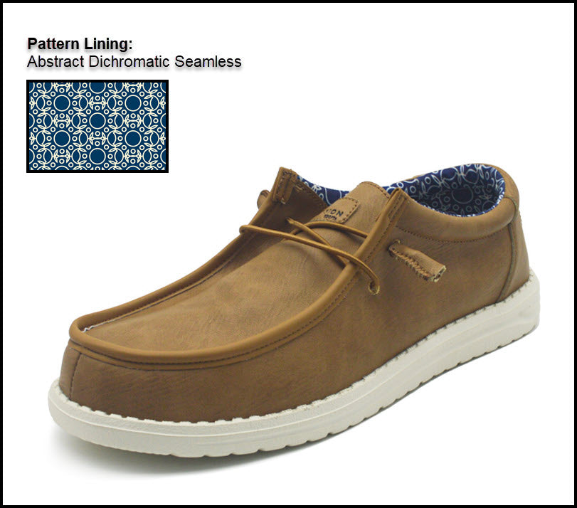 LP Fusion Terra Series Shoes - Lightweight, Breathable Microfiber & Canvas Casual Slip-On Shoes with Arch Support, Non-Slip Sole, and Elastic Laces - Ideal for Travel and Everyday Comfort