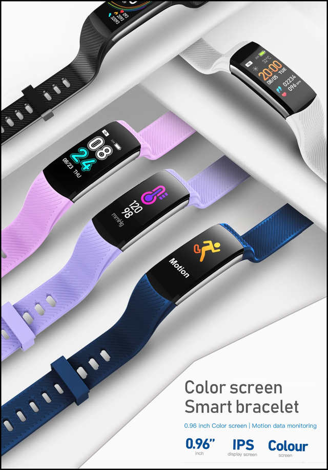 C6S Smart Band Fitness Tracker