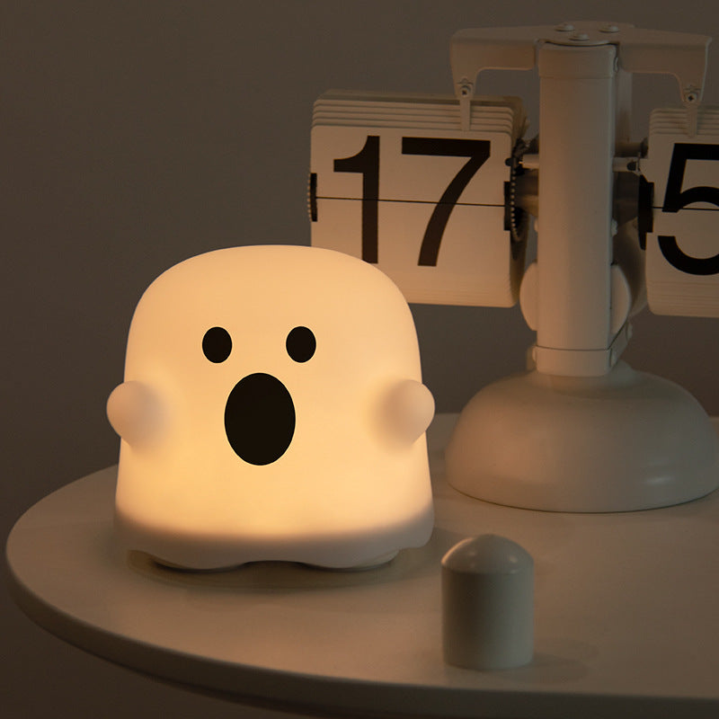 Silhouette Soft Glow - LED Silicone Ghost Nightlight
