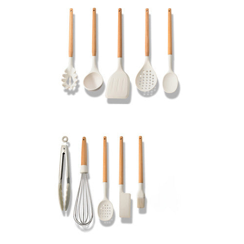 Silicone Kitchenware Set Cooking Spatula Spoon Kitchen Tool