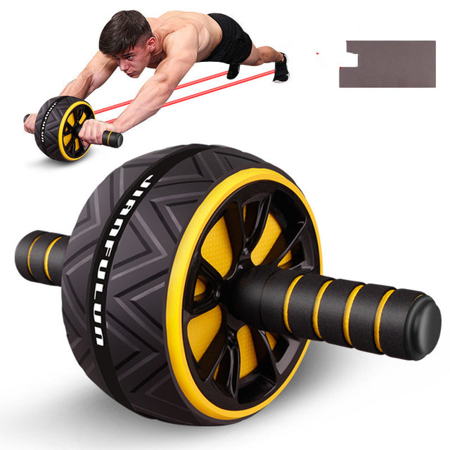 Abdominal Exercise Wheel with Kneeling Pad