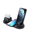 6-in-1 Wireless Charging Station - Universal Phone Stand with USB Hub