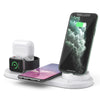 6-in-1 Wireless Charging Station - Universal Phone Stand with USB Hub