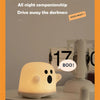 Silhouette Soft Glow - LED Silicone Ghost Nightlight