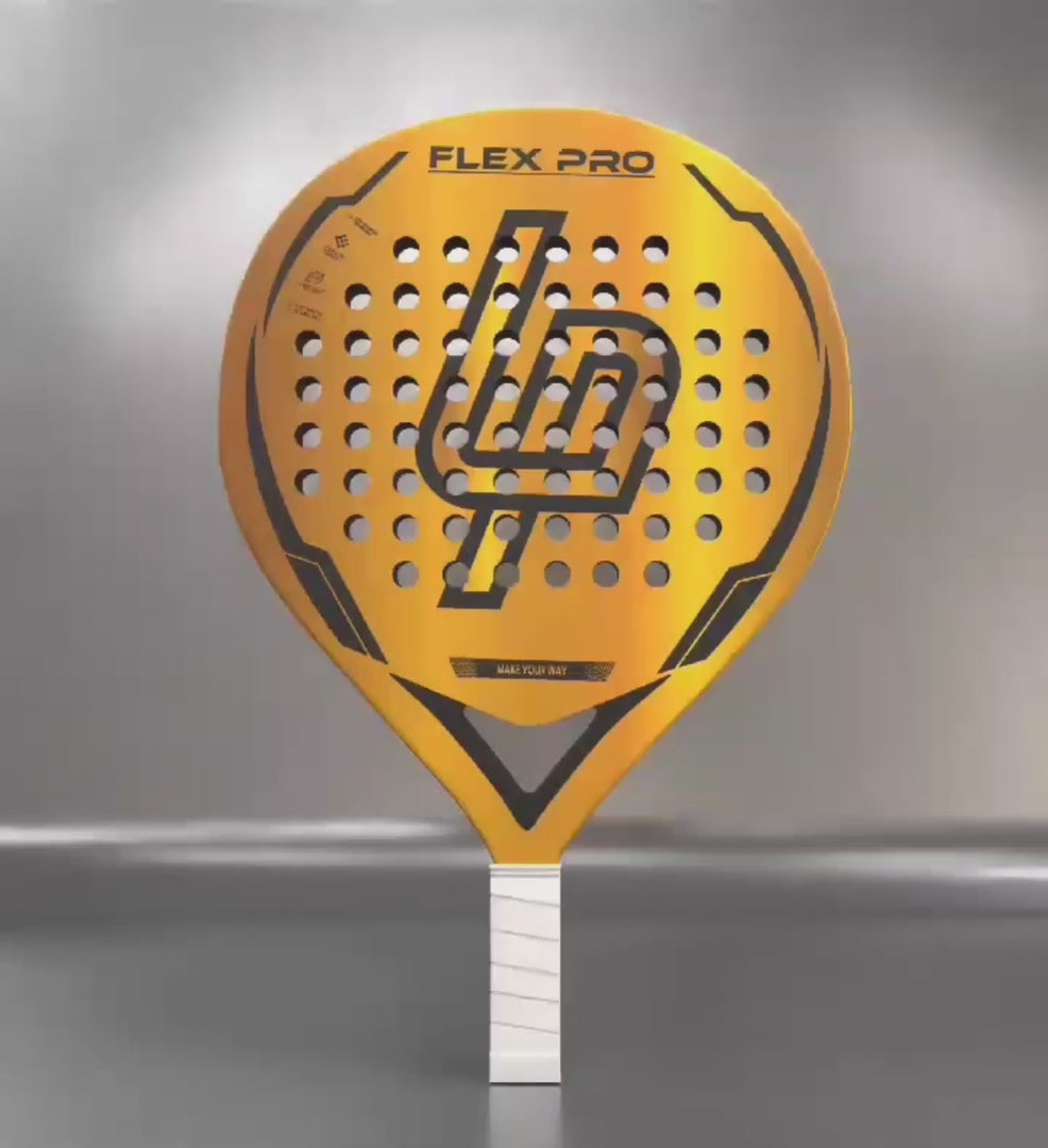 LP Fiberglass Flex Pro: All Skill Levels - Padel Racket