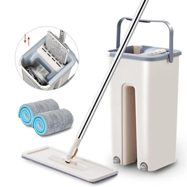 EffortlessClean Mop and Bucket Set