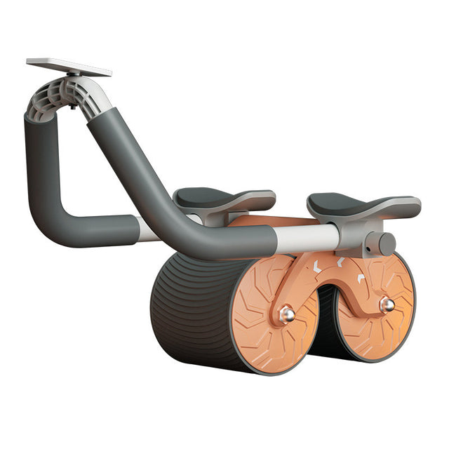 Abdominal Exercise Roller with Automatic Rebound